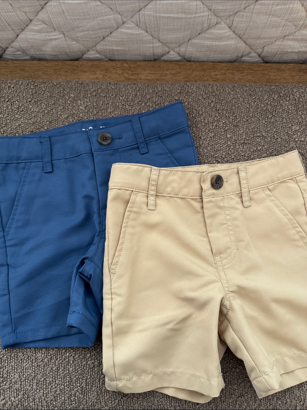 Cat & Jack Blue and Khaki Twin Short Set